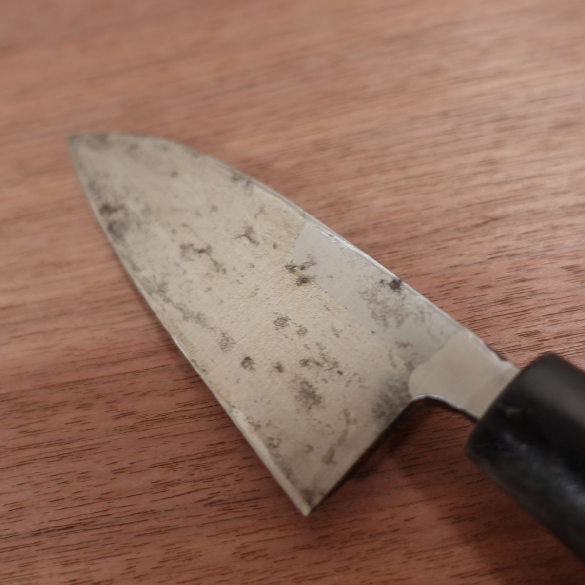 Koyama Aji-Kiri Knife, Sharpened, Hand-Forged, Traditional, Ko-Deba, Horse Mackerel Knife, 130mm