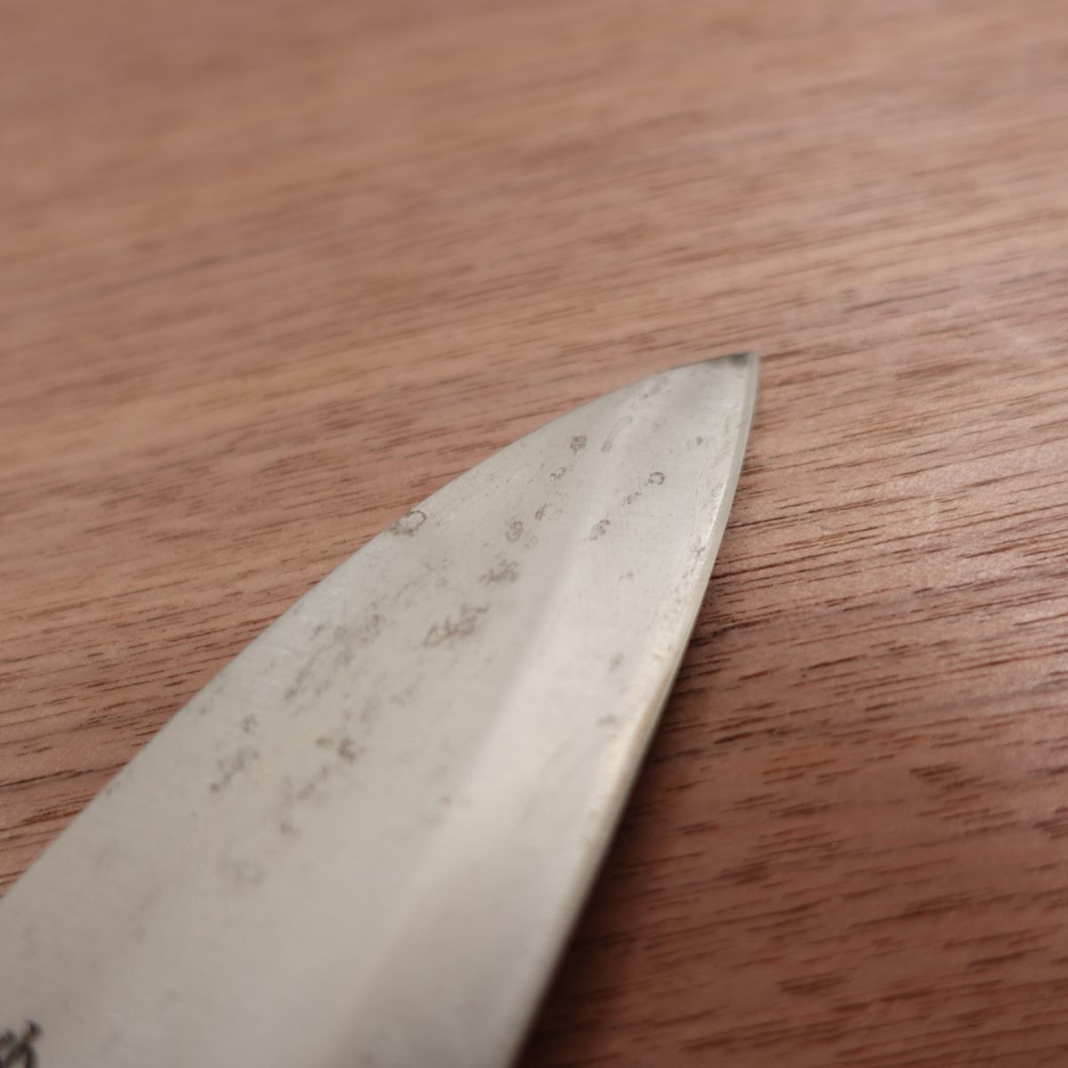 Koyama Aji-Kiri Knife, Sharpened, Hand-Forged, Traditional, Ko-Deba, Horse Mackerel Knife, 130mm