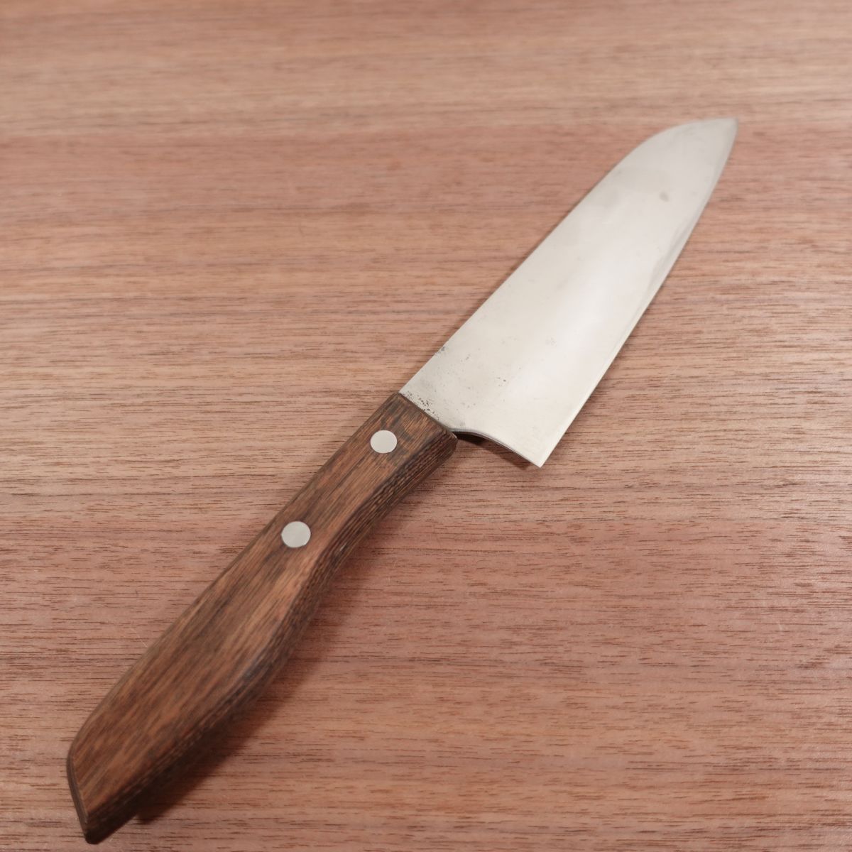 Bunmei Gincho Santoku Knife, Sharpened, All-Purpose Knife, Special Selection, YOSHIKIN, Stainless Steel, 165mm