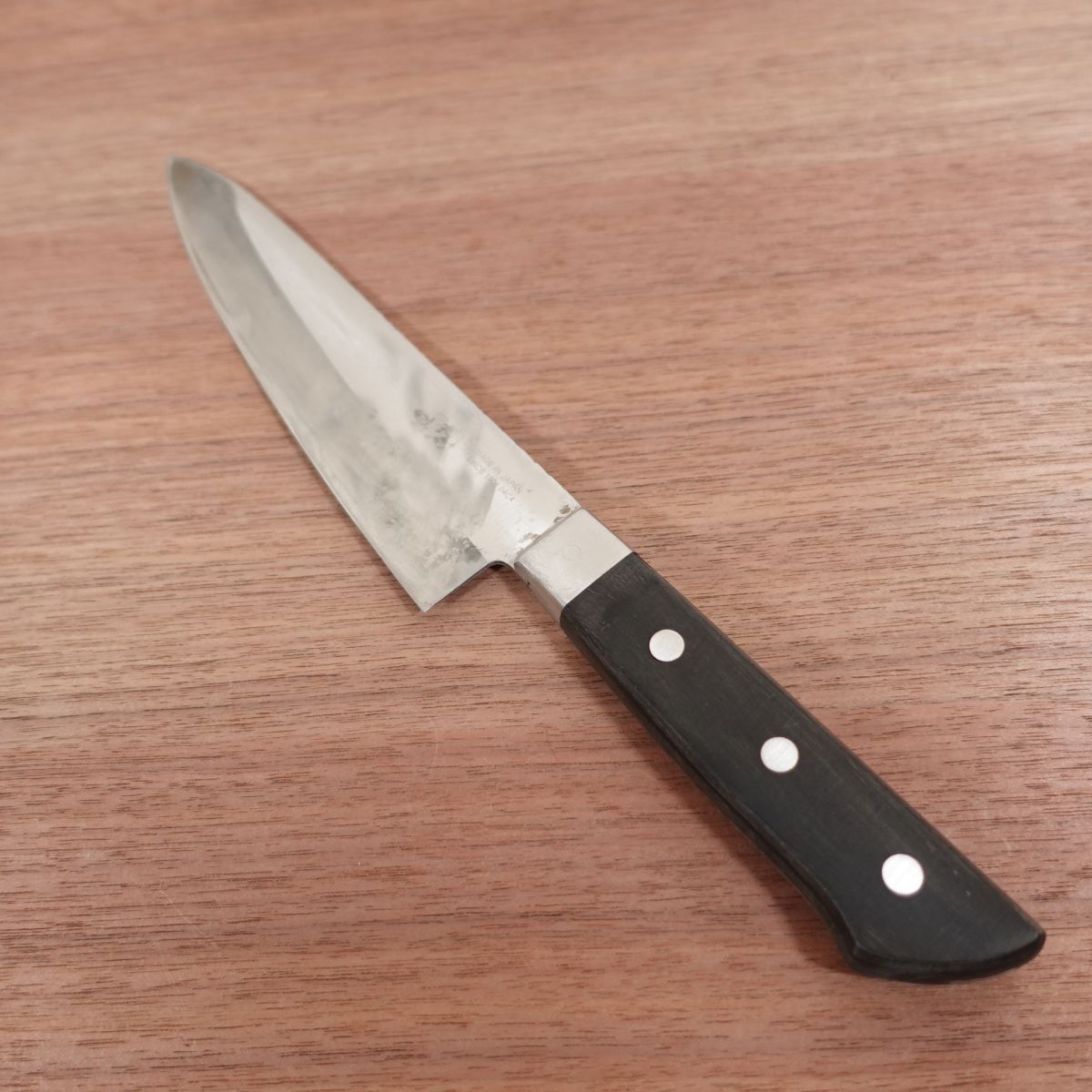 Sekimagoroku Gyuto Knife, Sharpened, All-Purpose Knife, Laminated Steel, Spine Scratches, 180mm