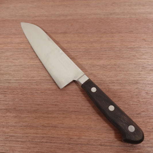 Kiya Santoku Knife, Sharpened, RUGBY, All-Purpose Knife, Stainless Steel, 180mm