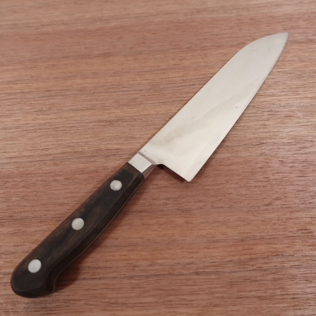 Kiya Santoku Knife, Sharpened, RUGBY, All-Purpose Knife, Stainless Steel, 180mm