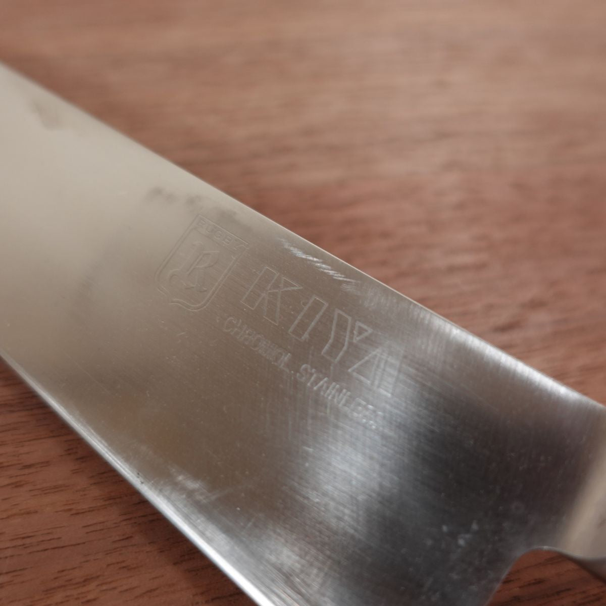 Kiya Santoku Knife, Sharpened, RUGBY, All-Purpose Knife, Stainless Steel, 180mm