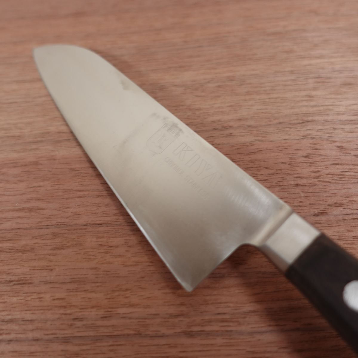 Kiya Santoku Knife, Sharpened, RUGBY, All-Purpose Knife, Stainless Steel, 180mm