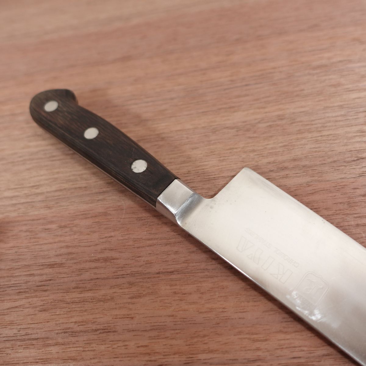 Kiya Santoku Knife, Sharpened, RUGBY, All-Purpose Knife, Stainless Steel, 180mm