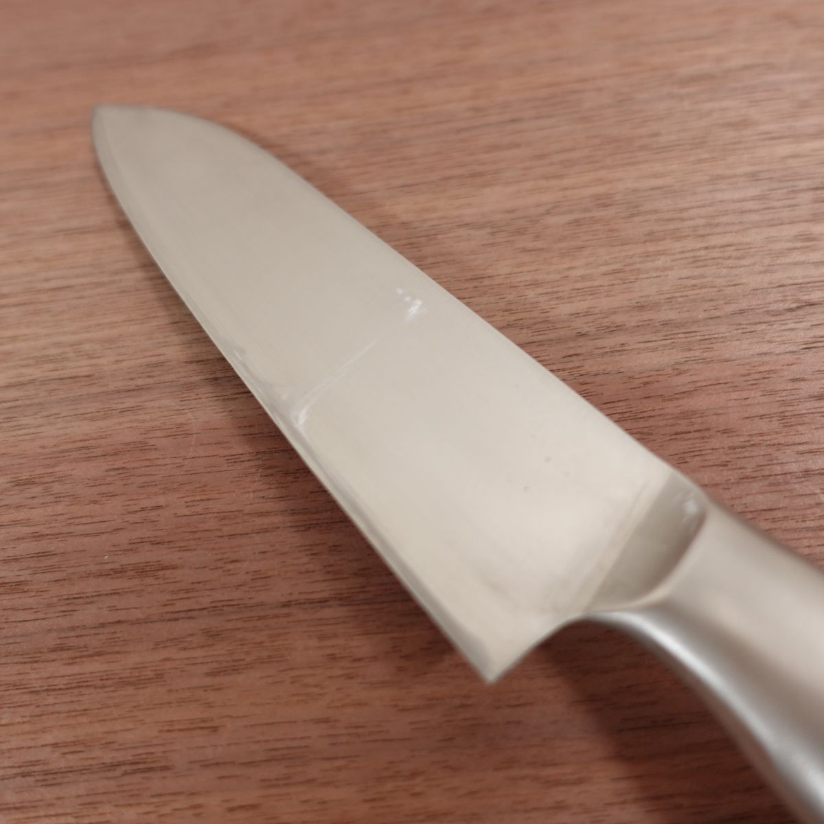 POPSTAR Santoku Knife, Sharpened, All Stainless Steel, All-Purpose Knife, 180mm