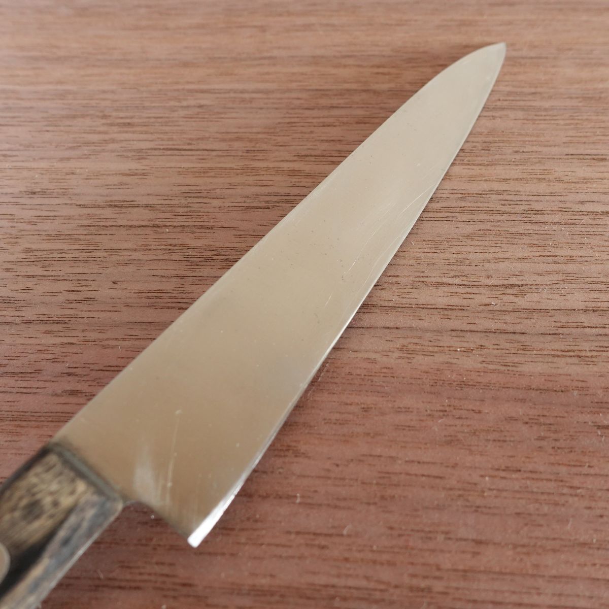 Almighty Petty Knife, Sharpened, Tungsten Steel, Japanese Flag Design, 145mm