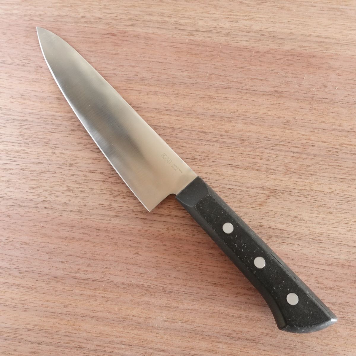 Seki Magoroku Gyuto Knife, Sharpened, Wakatake, Stainless Steel, 180mm