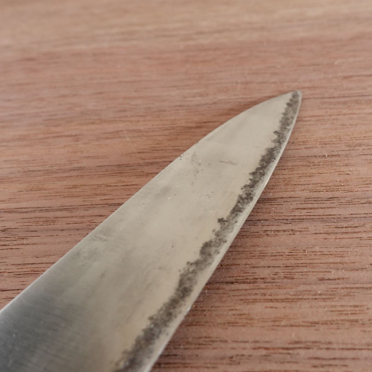 Mino Seki Gyuto Knife, Sharpened, Hon-Warikomi Stainless Clad, 200mm