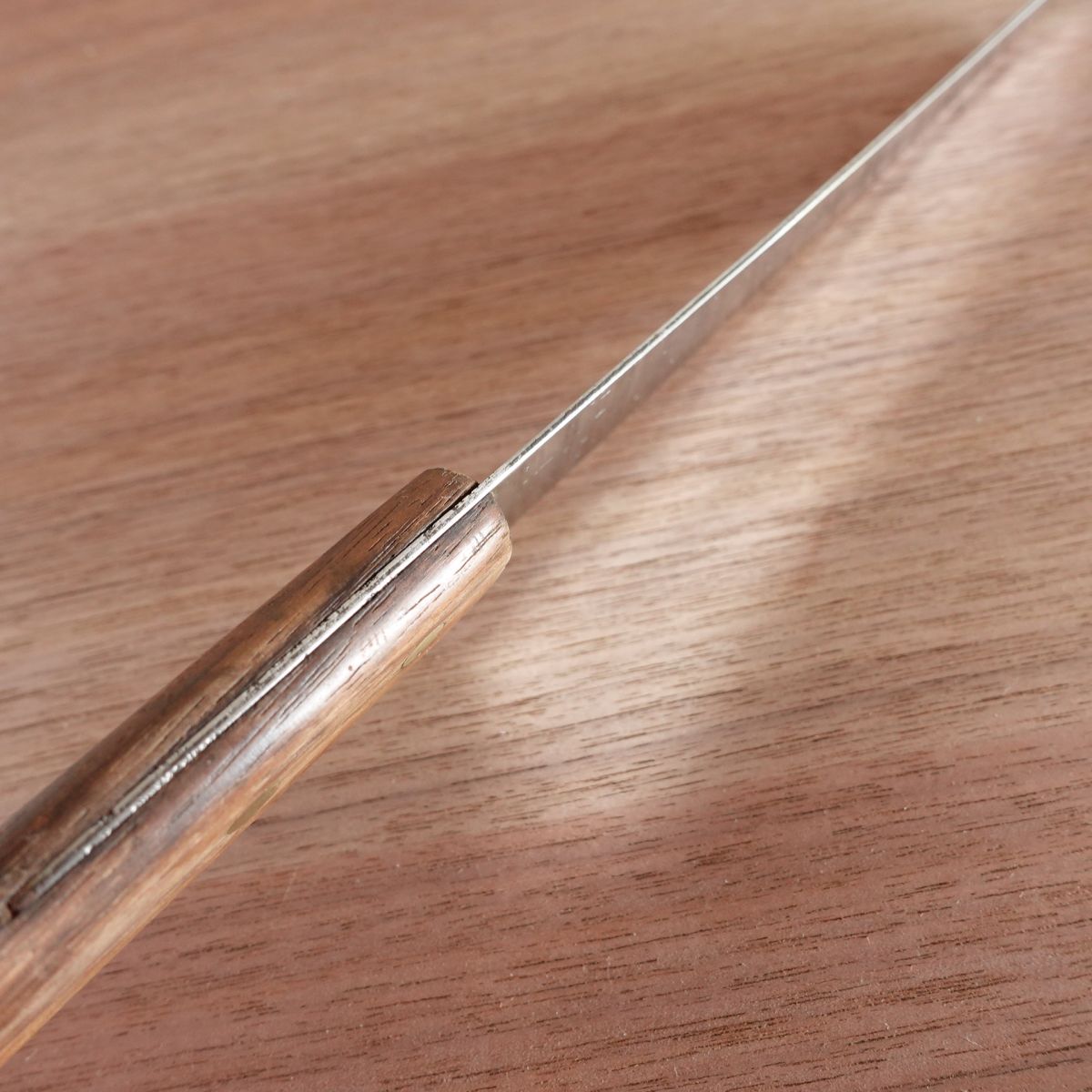 Mino Seki Gyuto Knife, Sharpened, Hon-Warikomi Stainless Clad, 200mm