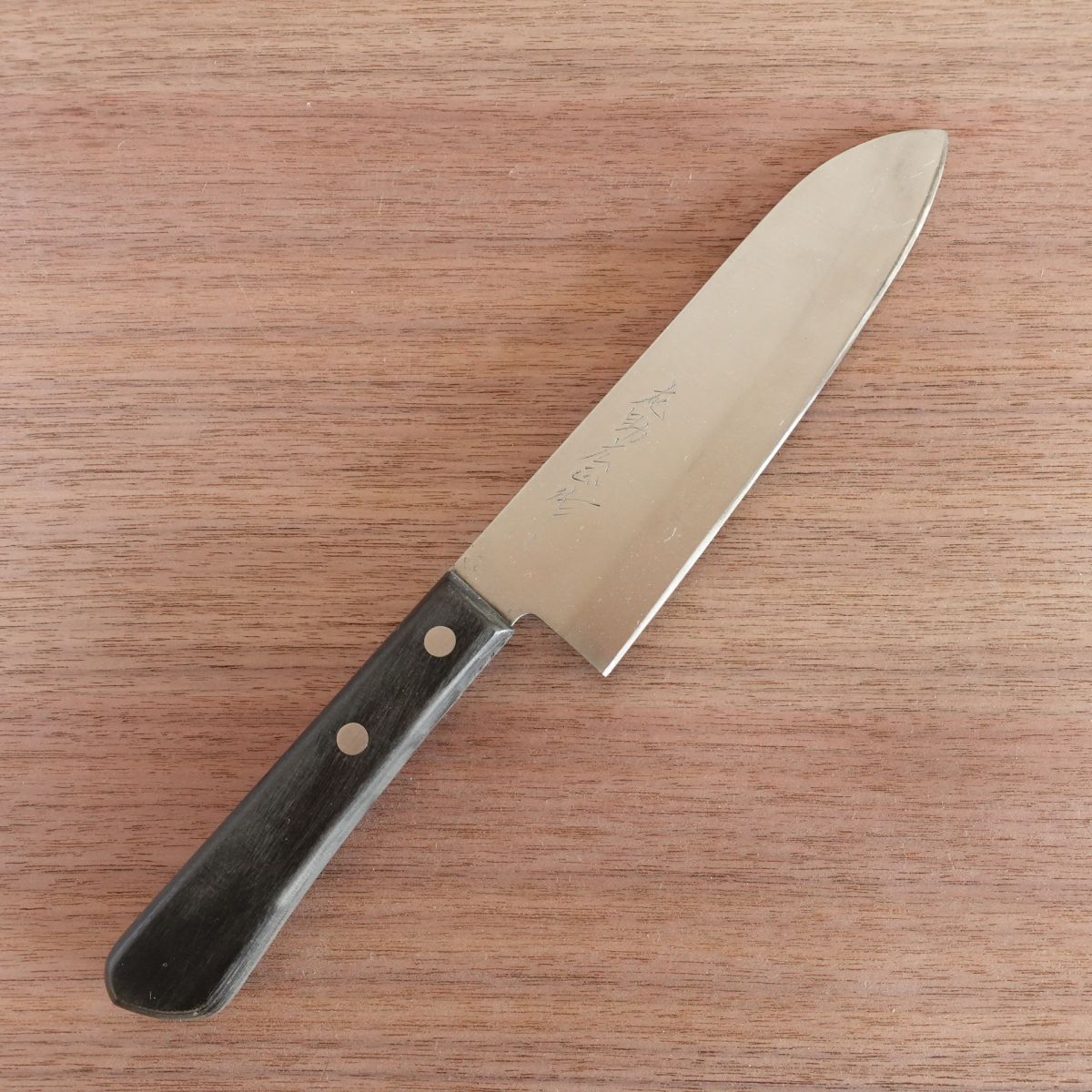 Sasuke Hiromasa Santoku Knife, Sharpened, Hon-Warikomi, 165mm