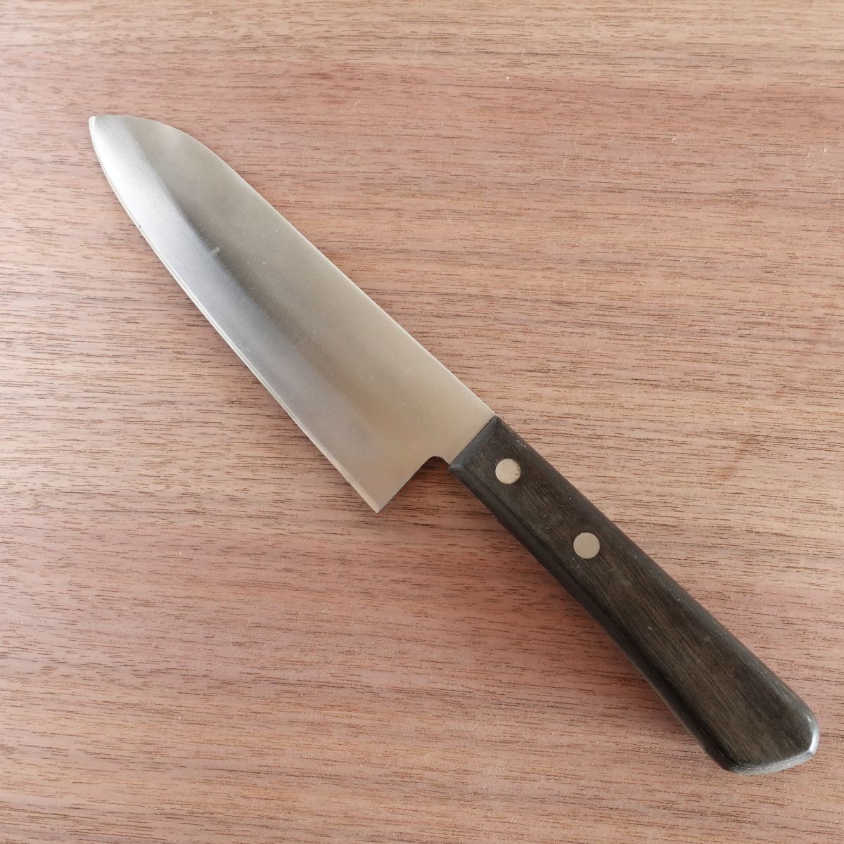 Sasuke Hiromasa Santoku Knife, Sharpened, Hon-Warikomi, 165mm