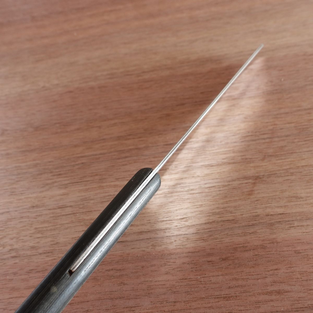 Sasuke Hiromasa Santoku Knife, Sharpened, Hon-Warikomi, 165mm