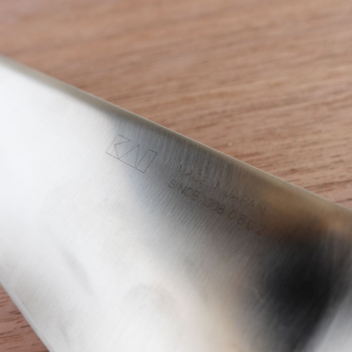 Seki Magoroku Santoku Knife, Sharpened, Shoso, All Stainless Steel, 165mm