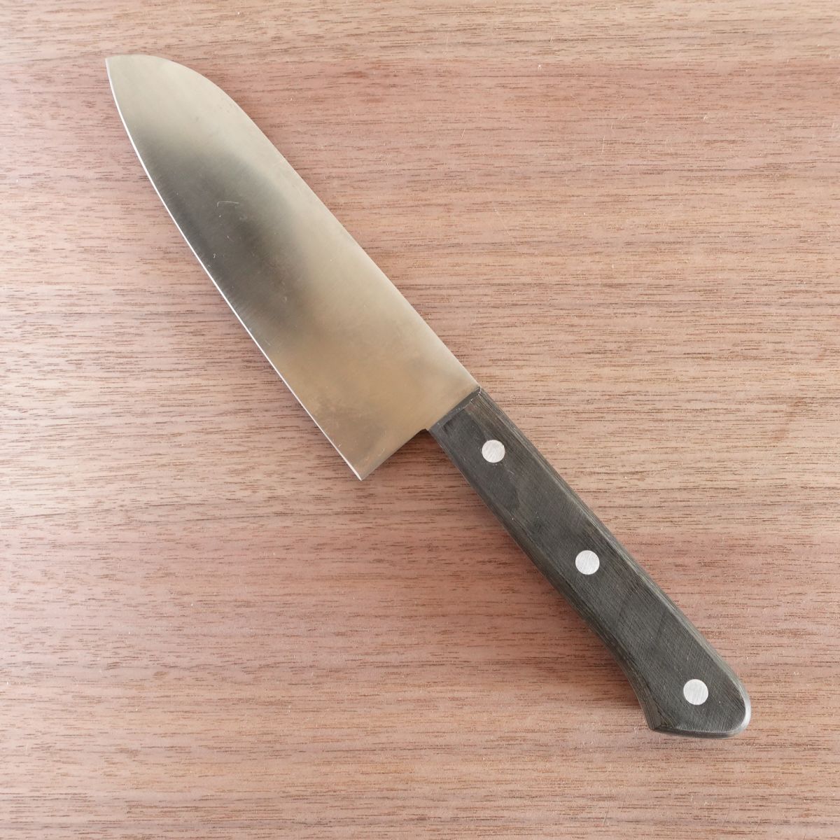 Nasu Santoku Knife, Sharpened, NASU 500, Stainless Steel, 165mm