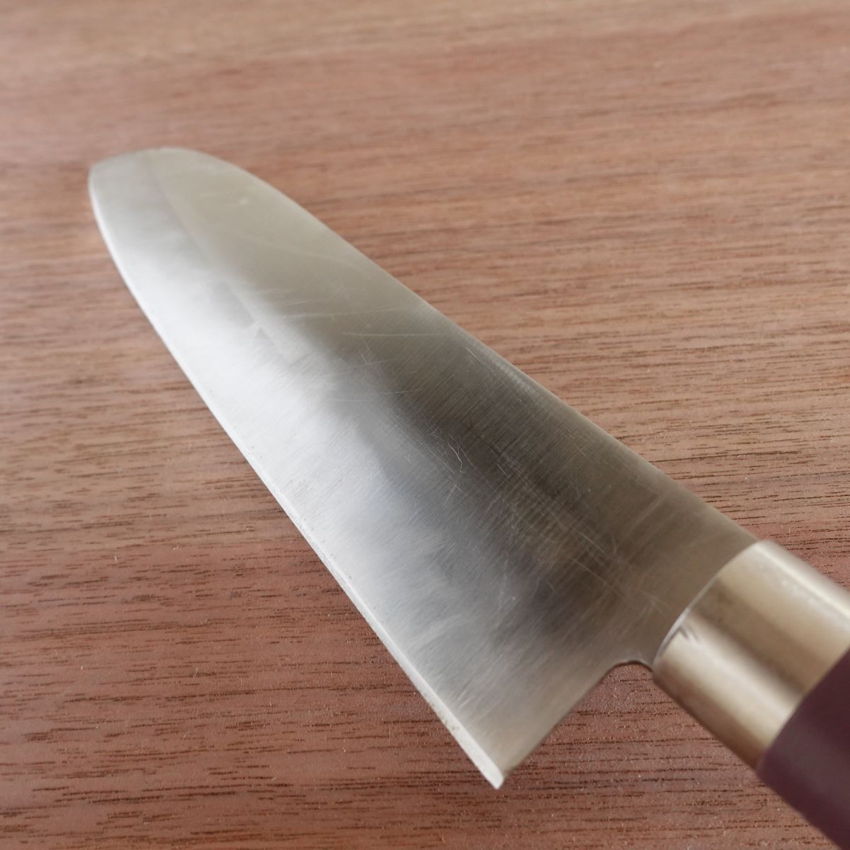 Ginga Komachi Santoku Knife, Sharpened, Purple, Kai Corporation, 185mm