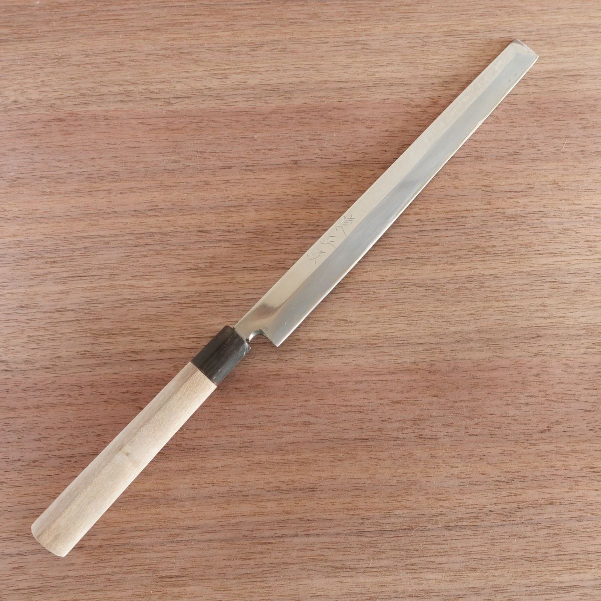 [HYPER REBORN] Azuma Masatsugu Takohiki Knife, Mirror Finish, Water Buffalo Handle, Sashimi Knife, 245mm