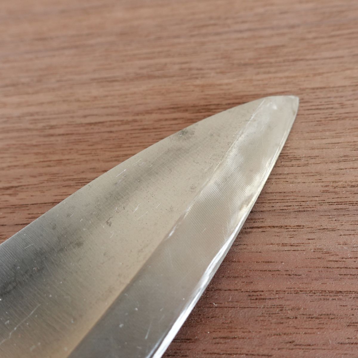 Sakai Takemori Deba Knife, Sharpened, Hagane, Sakai Blade Sticker Remaining, 150mm