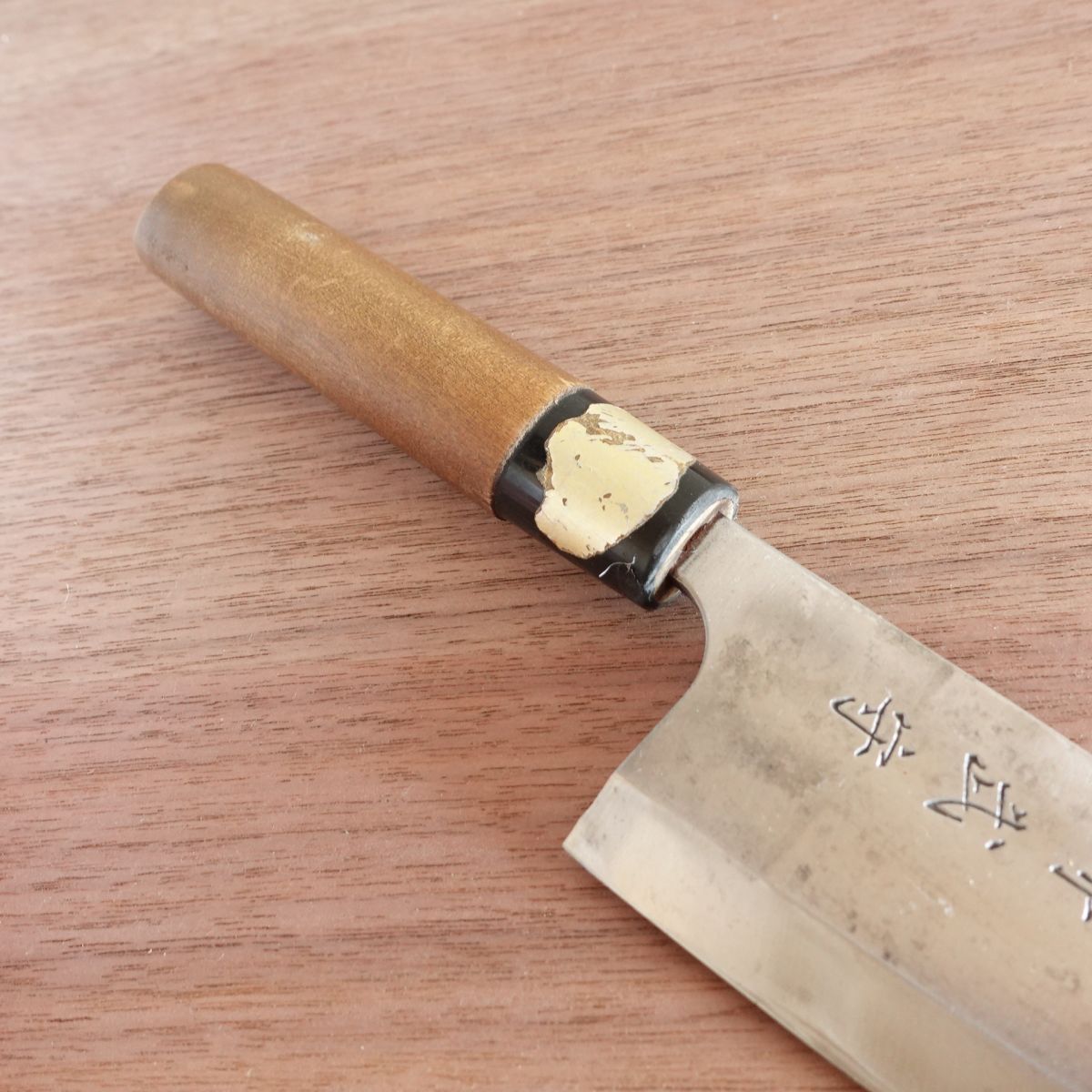 Sakai Takemori Deba Knife, Sharpened, Hagane, Sakai Blade Sticker Remaining, 150mm