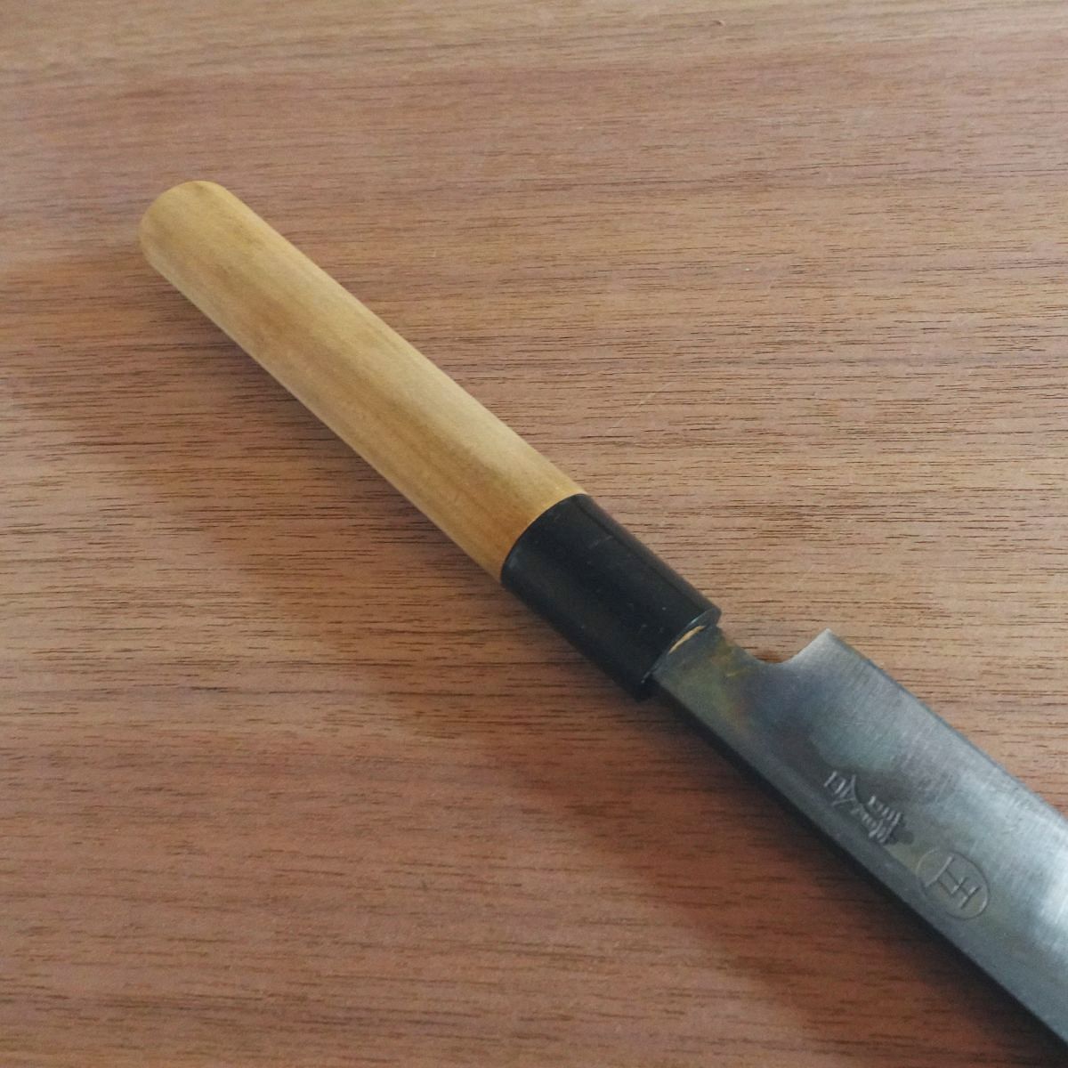 [HYPER REBORN] Marugo Yanagiba Knife, Sharpened, Black Oxide Finish, Sashimi Knife, Hagane, 205mm