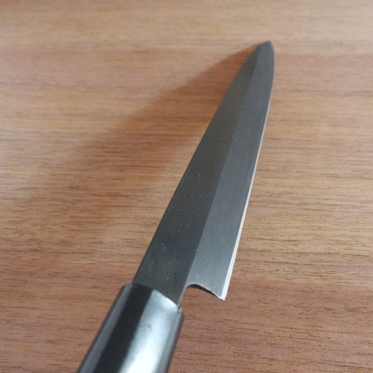 [HYPER REBORN] Marugo Yanagiba Knife, Sharpened, Black Oxide Finish, Sashimi Knife, Hagane, 205mm