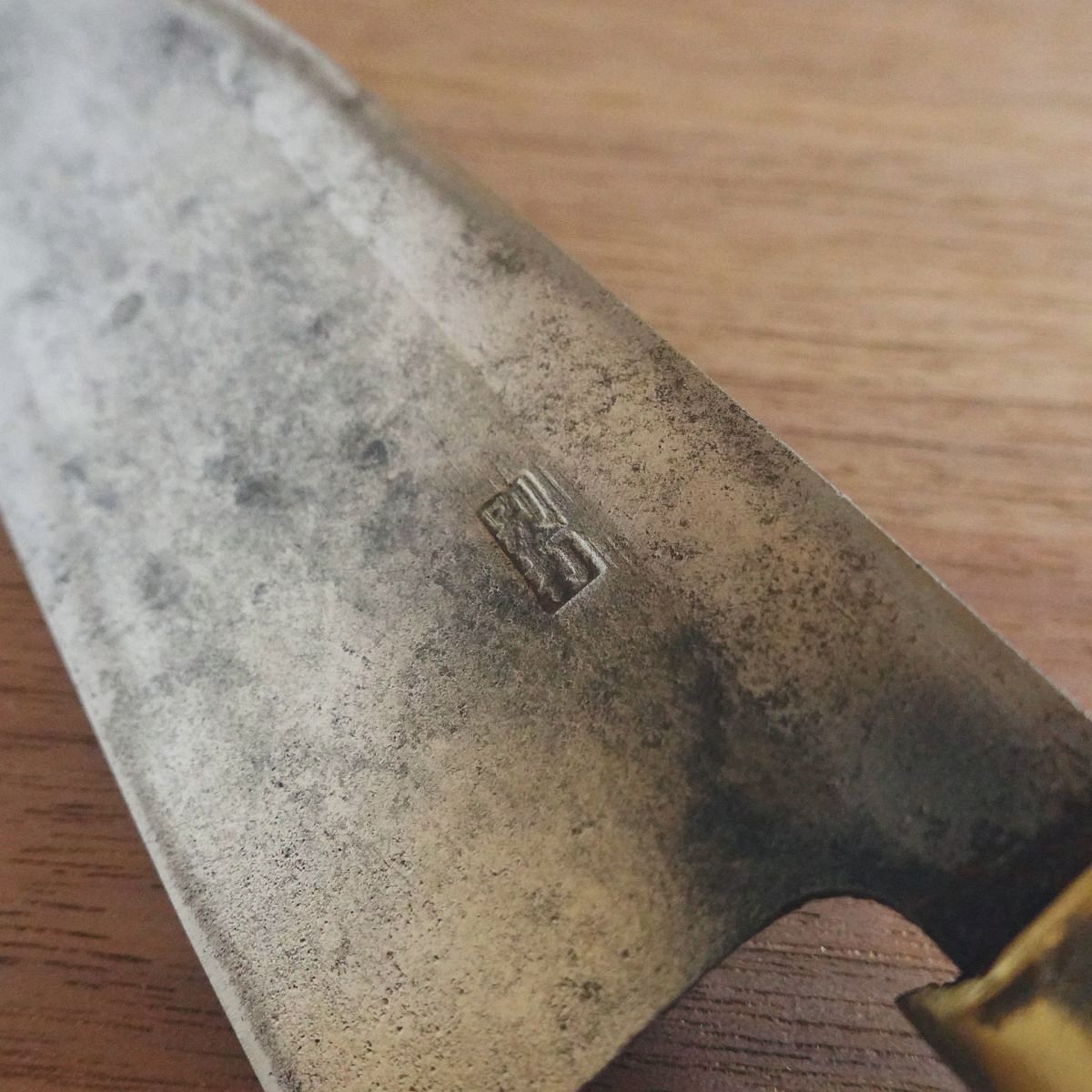 Ryusaburo Deba Knife, Sharpened, Hagane, Single-Edged, Custom Forged, 150mm