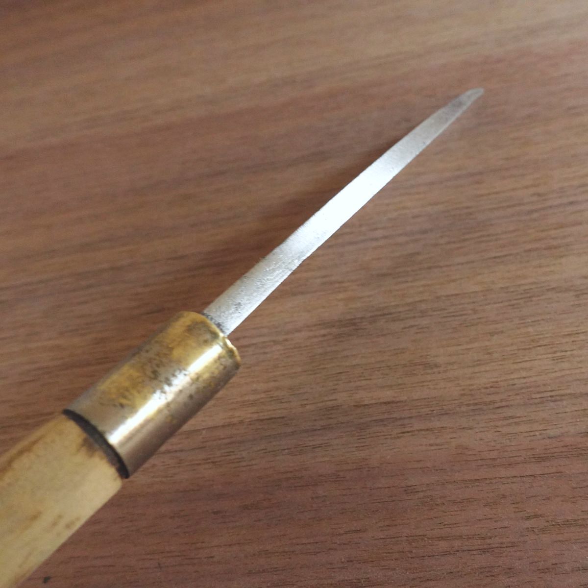 Ryusaburo Deba Knife, Sharpened, Hagane, Single-Edged, Custom Forged, 150mm