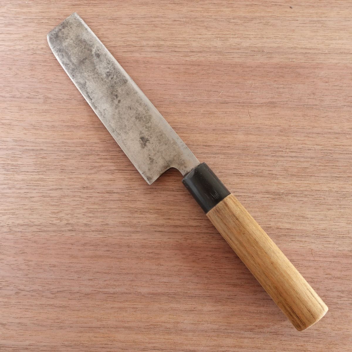 Kikutora Usuba Knife, Sharpened, Hagane, Single-Edged, Vegetable Knife, 180mm
