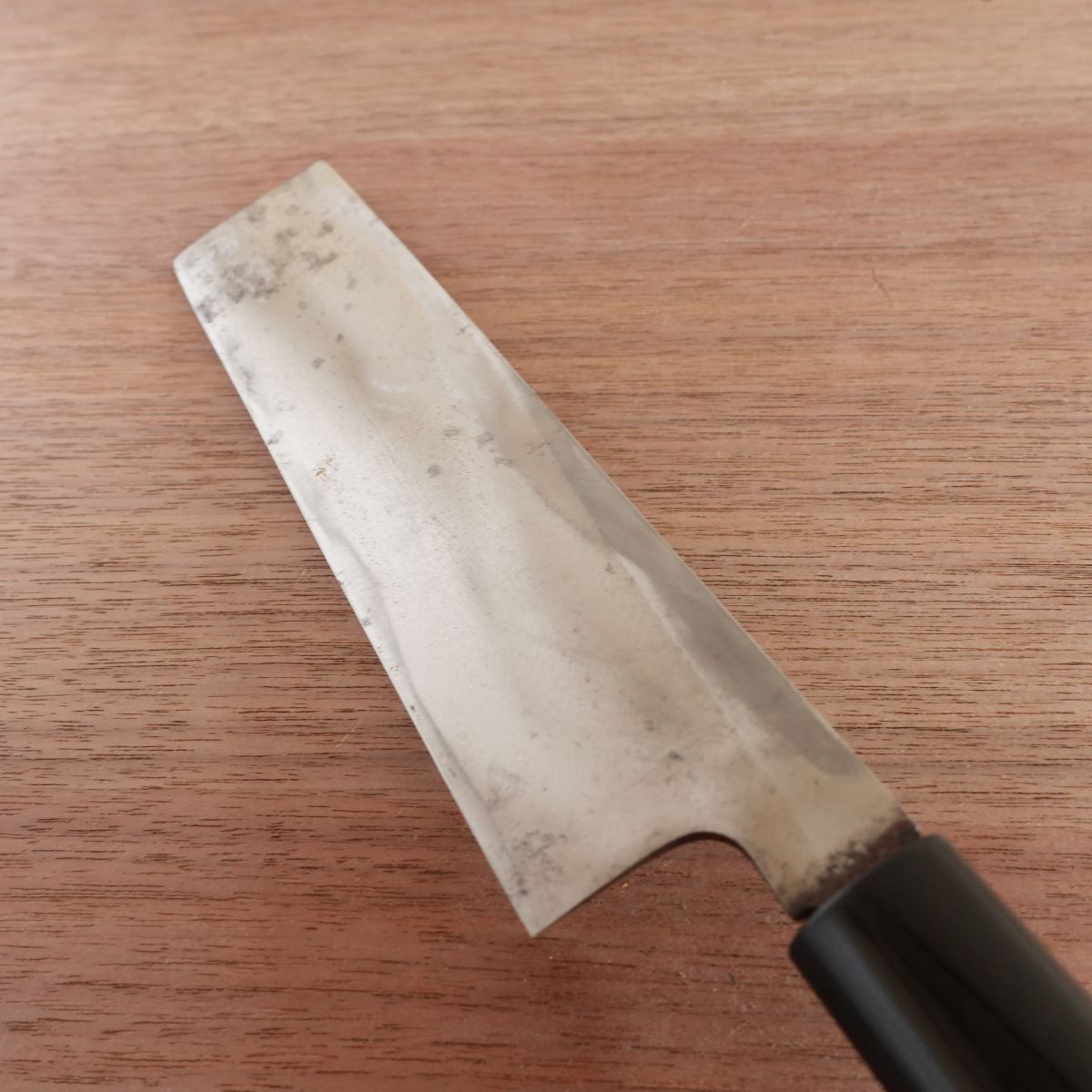 Sakai Hozan Usuba Knife, Sharpened, Single-Edged, Vegetable Knife, Custom Forged, 180mm