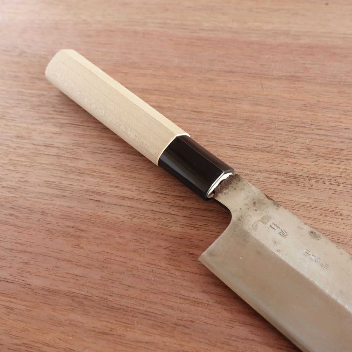 Sakai Hozan Usuba Knife, Sharpened, Single-Edged, Vegetable Knife, Custom Forged, 180mm