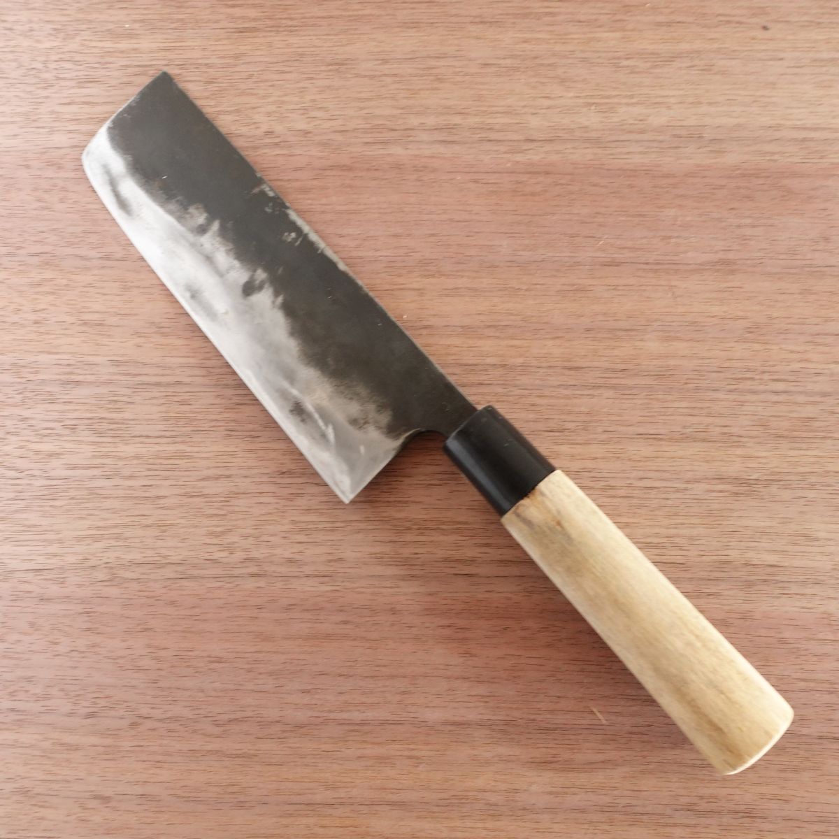 Sakai Genkichi Nakiri Knife, Sharpened, Vegetable Knife, With Sakai Blade Sticker, 165mm