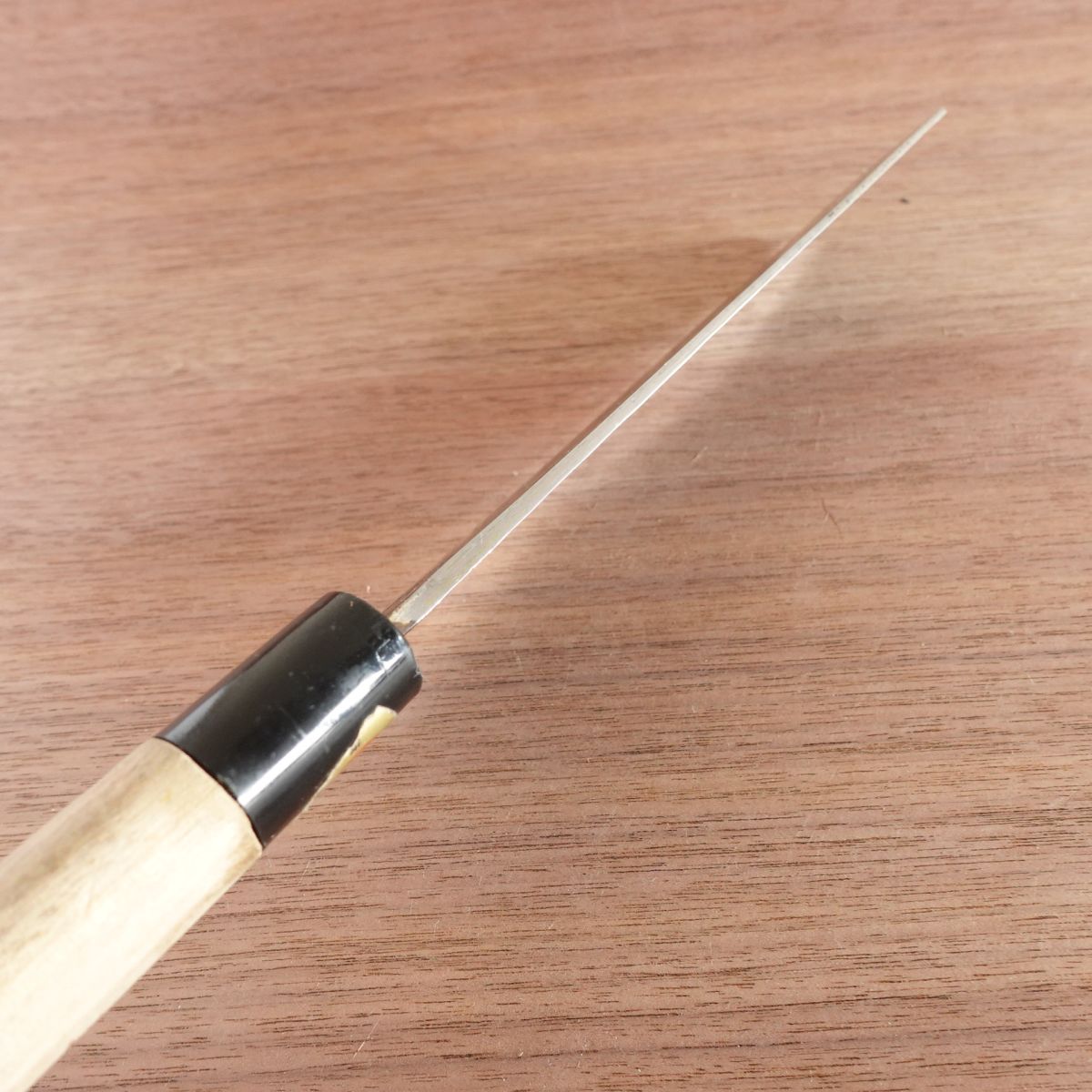 Sakai Genkichi Nakiri Knife, Sharpened, Vegetable Knife, With Sakai Blade Sticker, 165mm