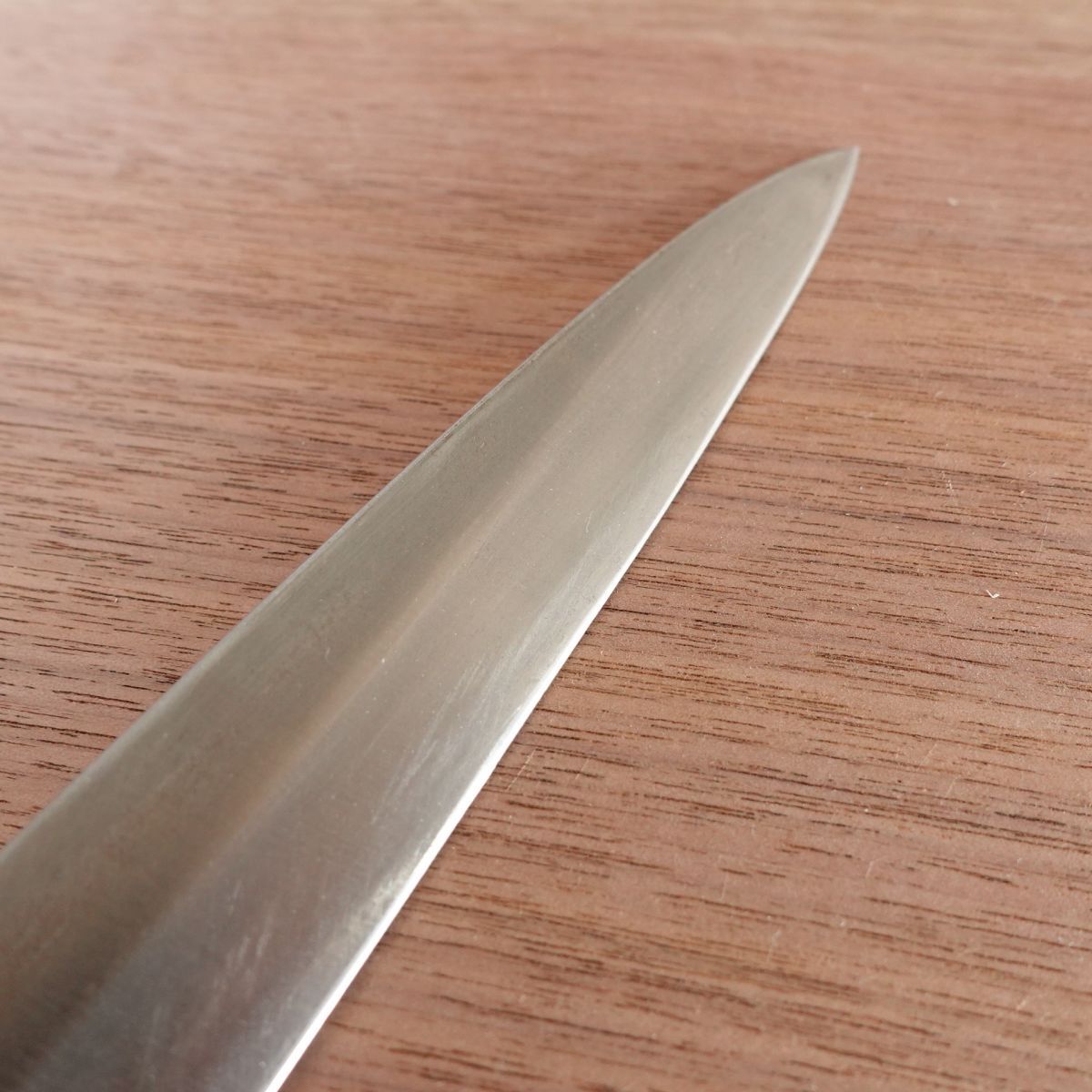 Sakai Sadamune Yanagiba Knife, Sharpened, Water Buffalo Handle, Sashimi Knife, With Sakura Sticker, 240mm