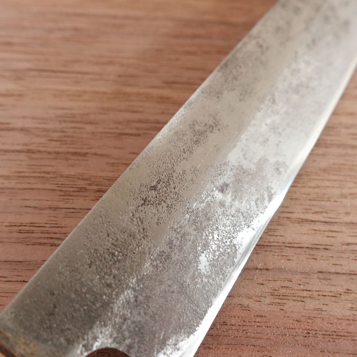 Sakai Masazumi Yanagiba Knife, Sharpened, Sashimi Knife, Faded Engraving, 205mm