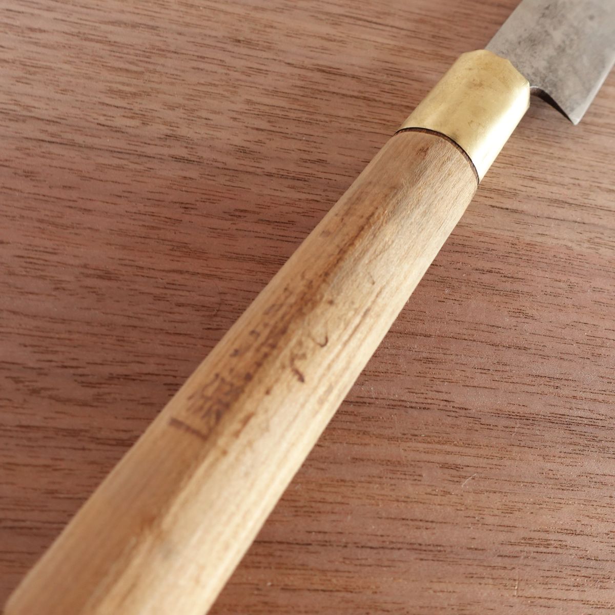 Sakai Masazumi Yanagiba Knife, Sharpened, Sashimi Knife, Faded Engraving, 205mm