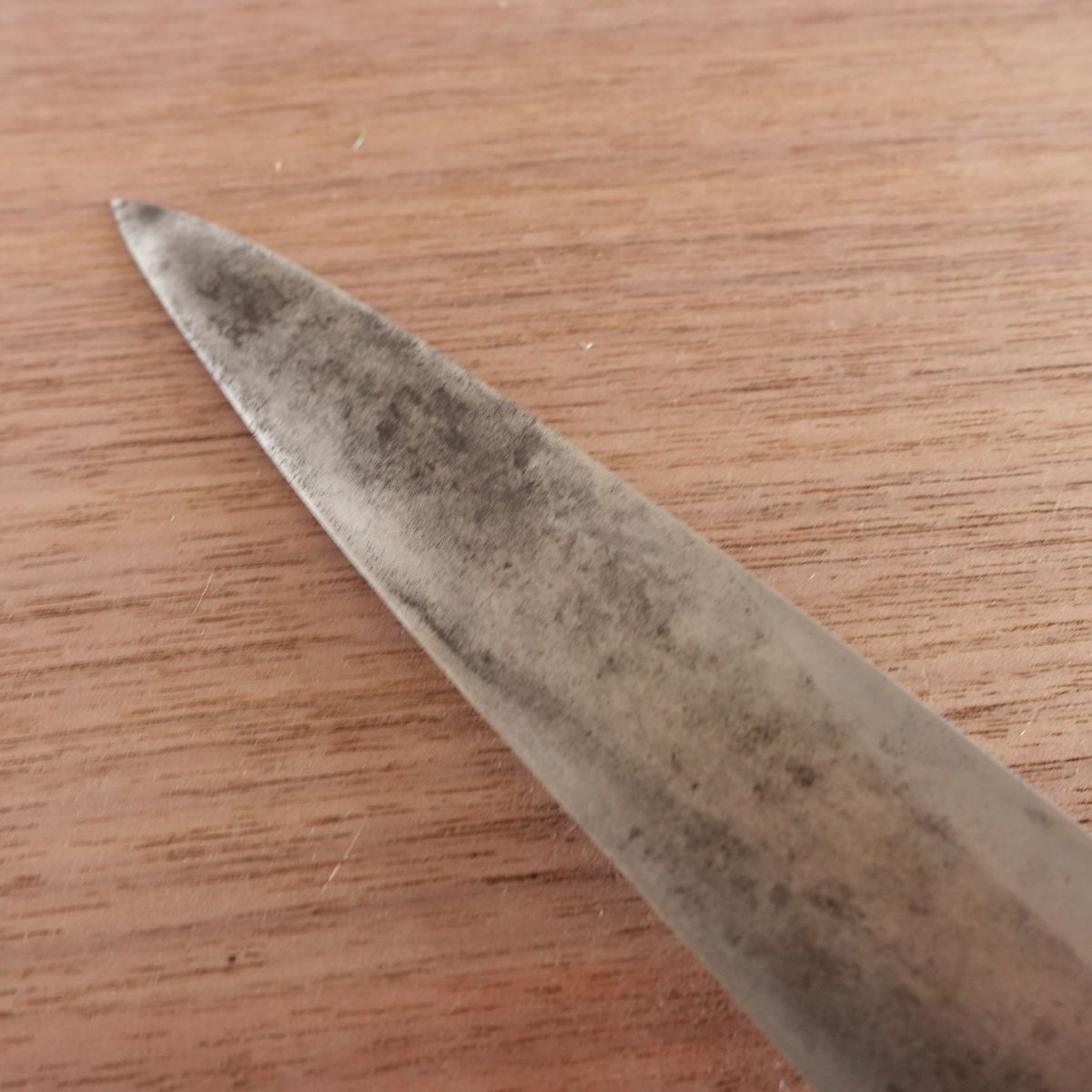 Sakai Masazumi Yanagiba Knife, Sharpened, Sashimi Knife, Faded Engraving, 205mm