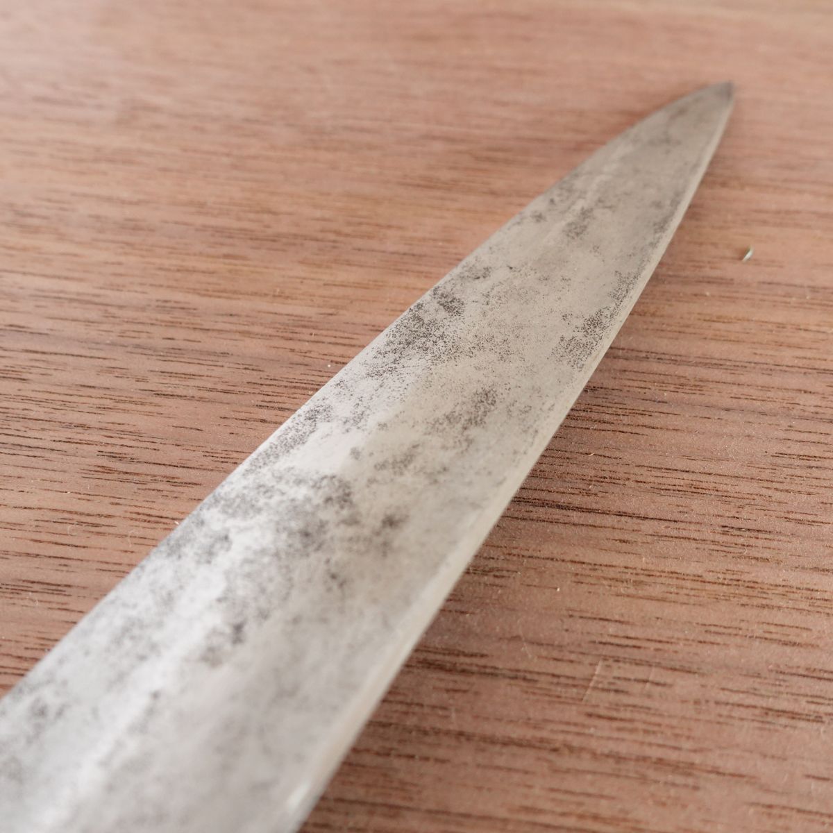 Sakai Masazumi Yanagiba Knife, Sharpened, Sashimi Knife, Faded Engraving, 205mm