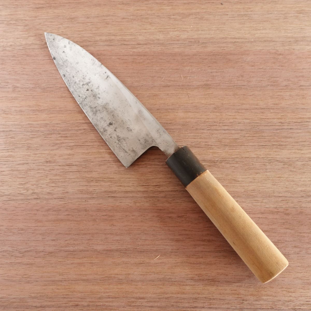 Sakai Shigemitsu Deba Knife, Sharpened, Water Buffalo Handle, Premium Grade, 170mm