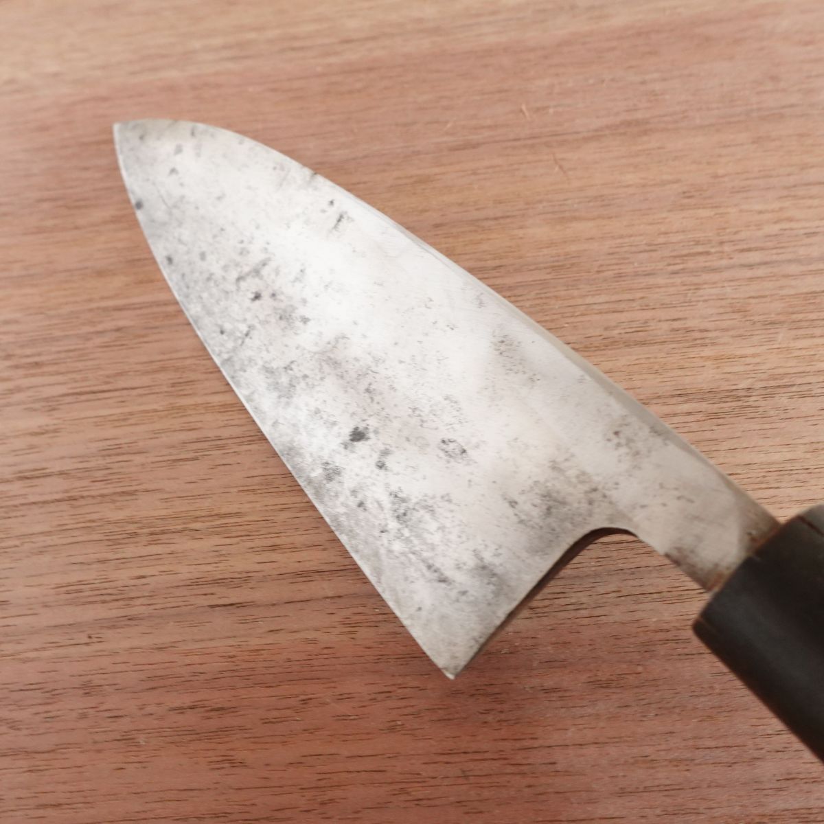 Sakai Shigemitsu Deba Knife, Sharpened, Water Buffalo Handle, Premium Grade, 170mm
