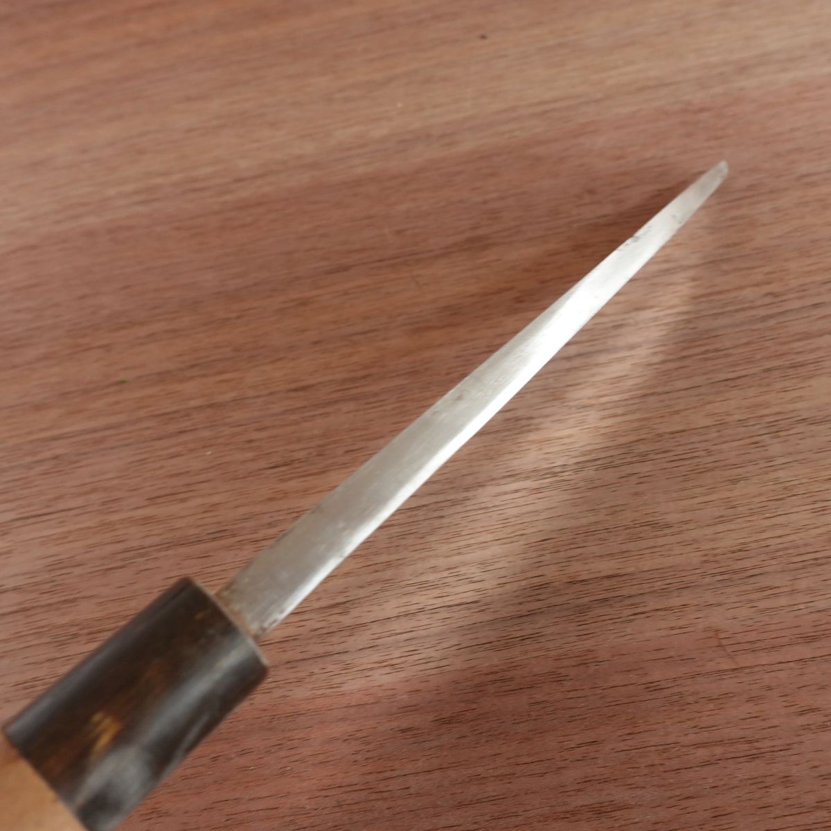 Sakai Shigemitsu Deba Knife, Sharpened, Water Buffalo Handle, Premium Grade, 170mm