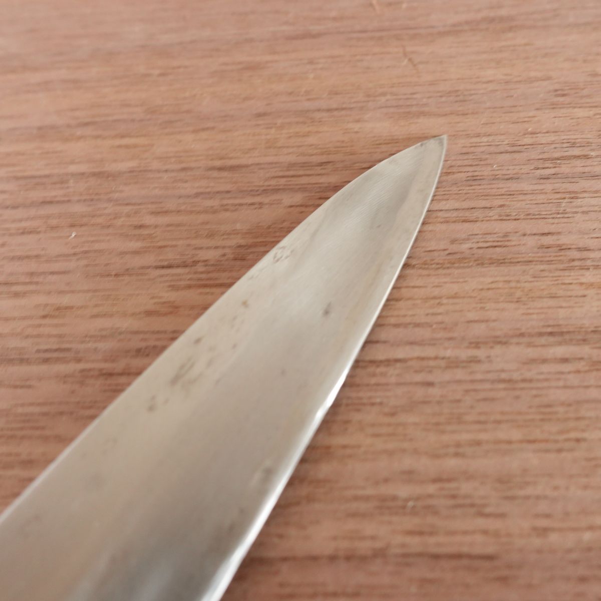 Sakai Tomokuni Yanagiba Knife, Sharpened, Water Buffalo Handle, Premium Sashimi Knife, 180mm