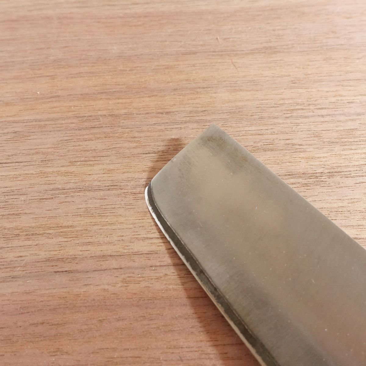 Maten Nakiri Knife, Sharpened, Laminated Steel, Maten, 165mm