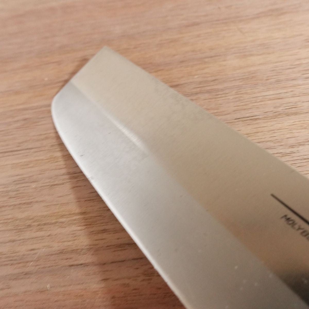 Madam Knife Nakiri Knife, Sharpened, TS Madam, Carbon Steel Core Stainless, 180mm