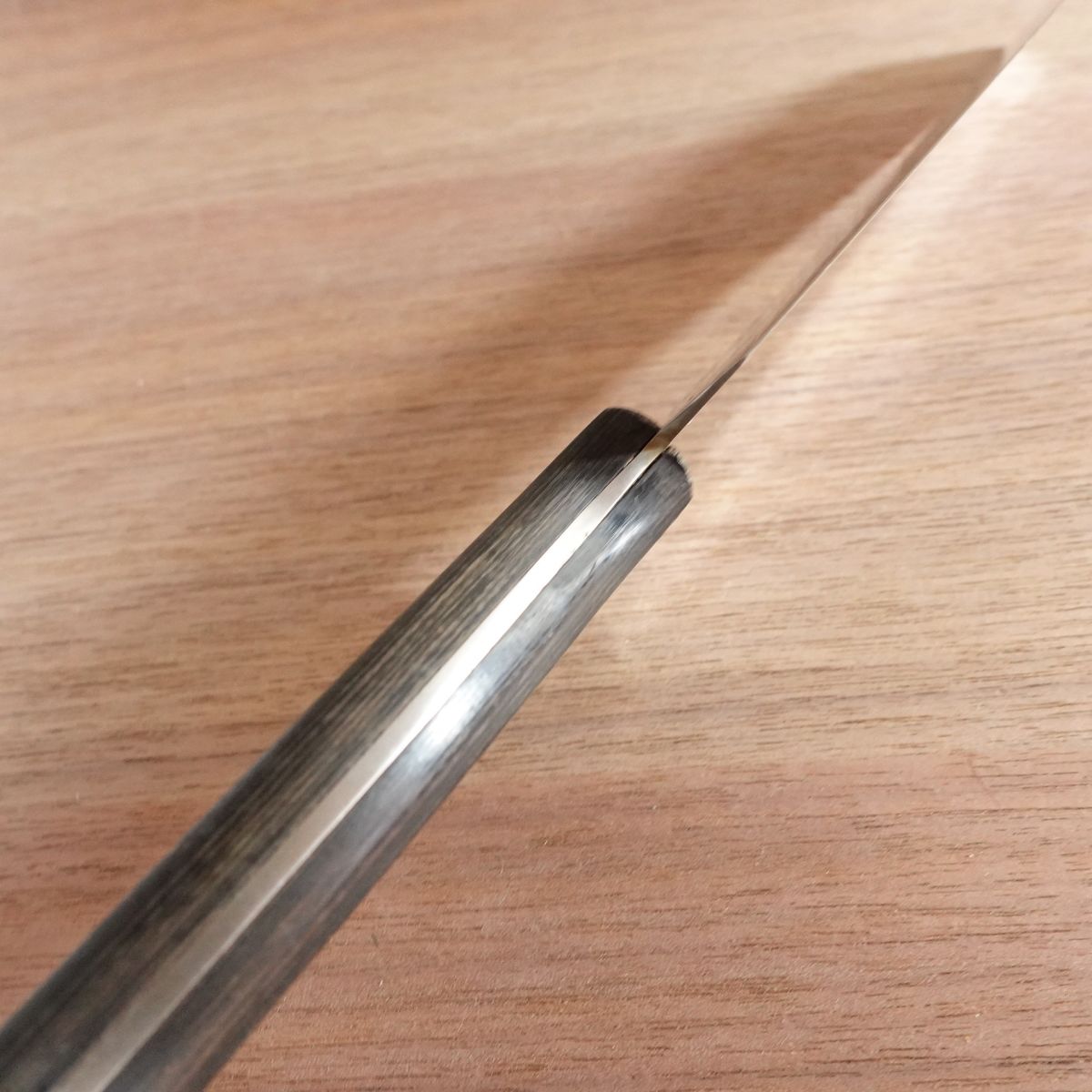 Madam Knife Nakiri Knife, Sharpened, TS Madam, Carbon Steel Core Stainless, 180mm