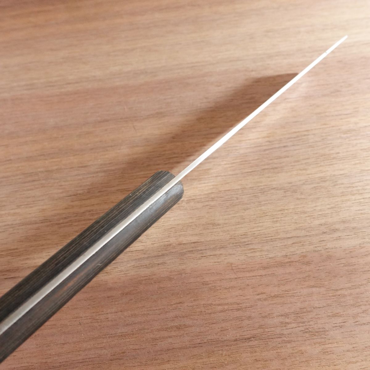 Madam Knife Nakiri Knife, Sharpened, TS Madam, Carbon Steel Core Stainless, 180mm