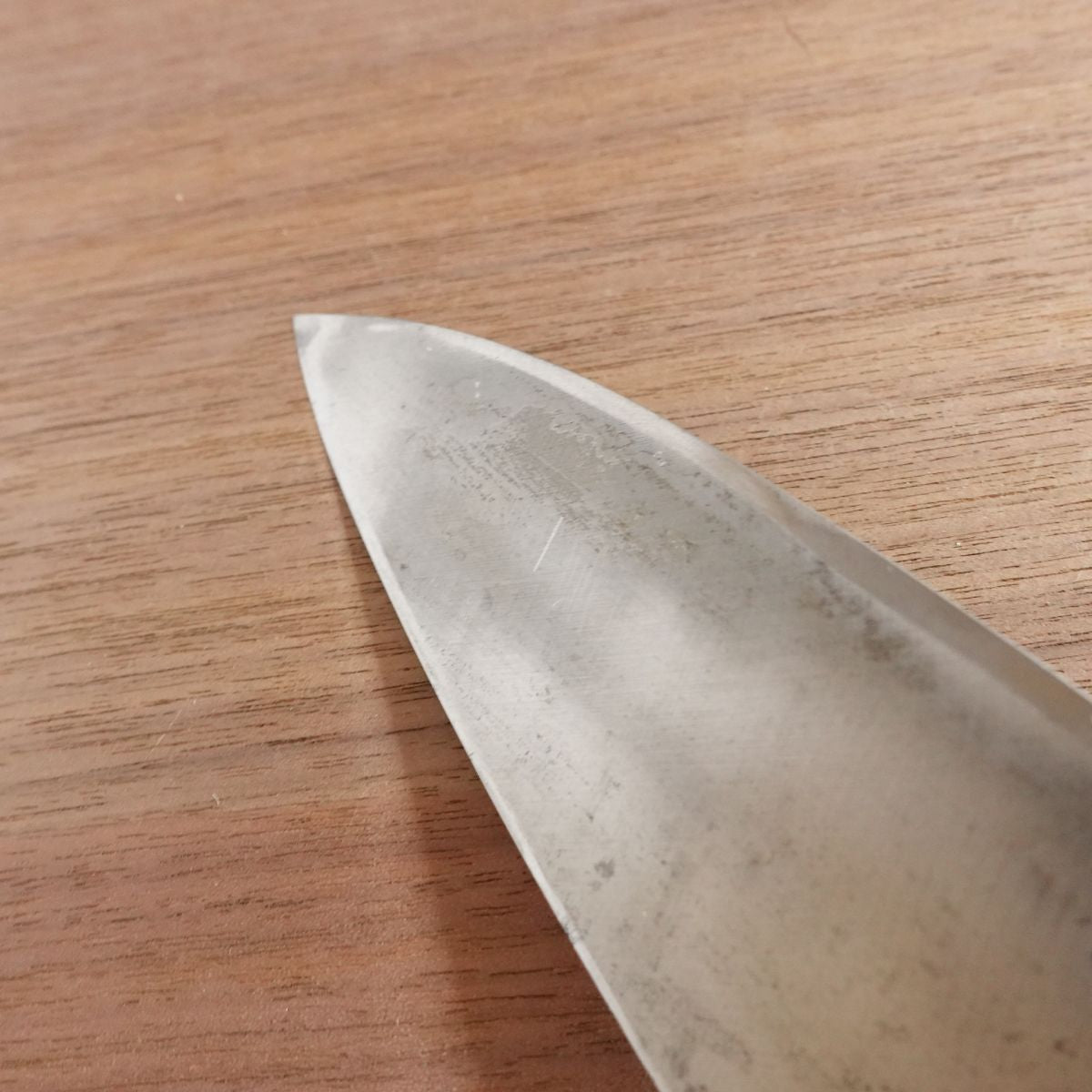 Sekimagoroku Deba Knife, Sharpened, Ume, Carbon Steel, Single Bevel, 155mm