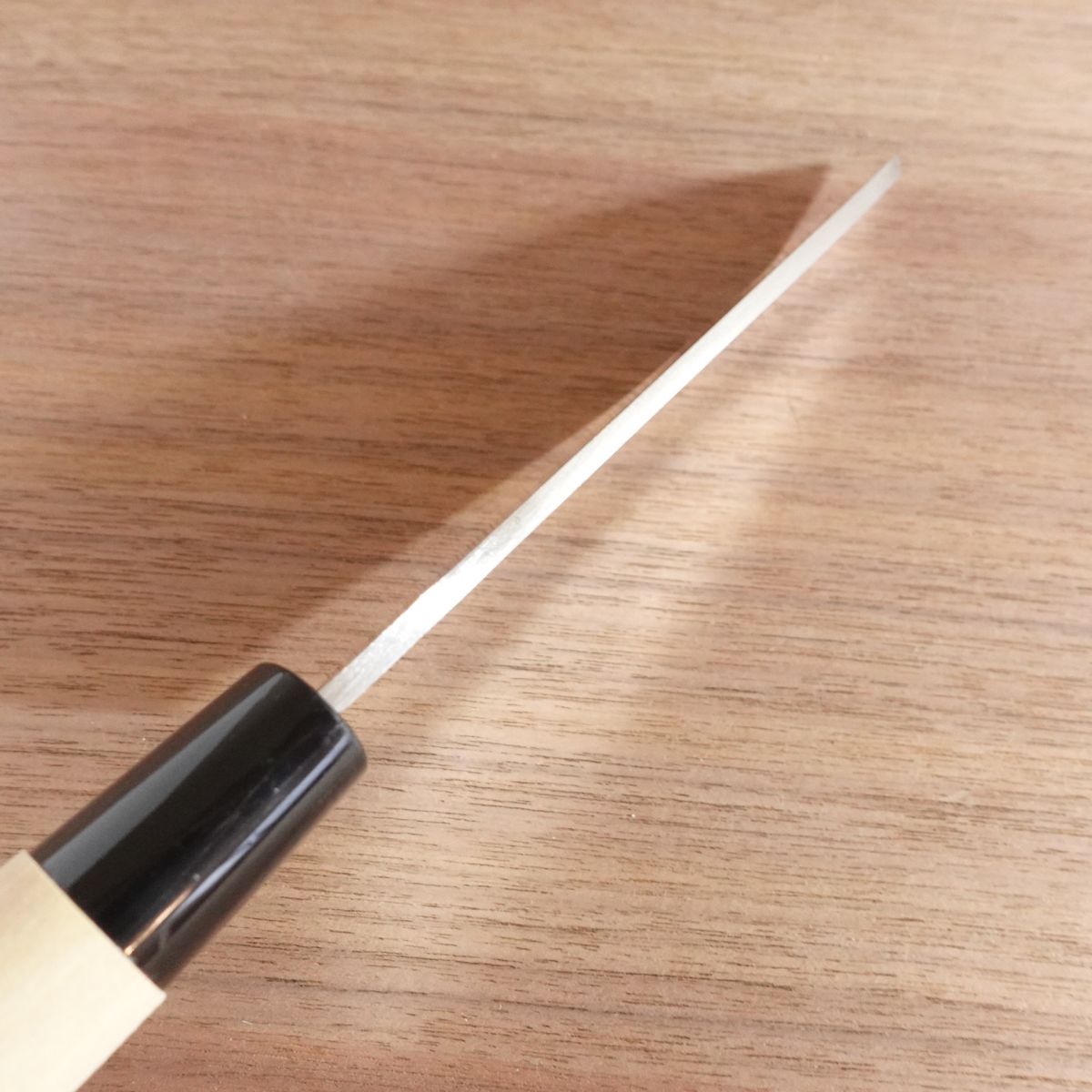 Yamato Shishi Ai-Deba Knife, Sharpened, Stainless Steel, Thin Deba, Nearly Unused, 145mm