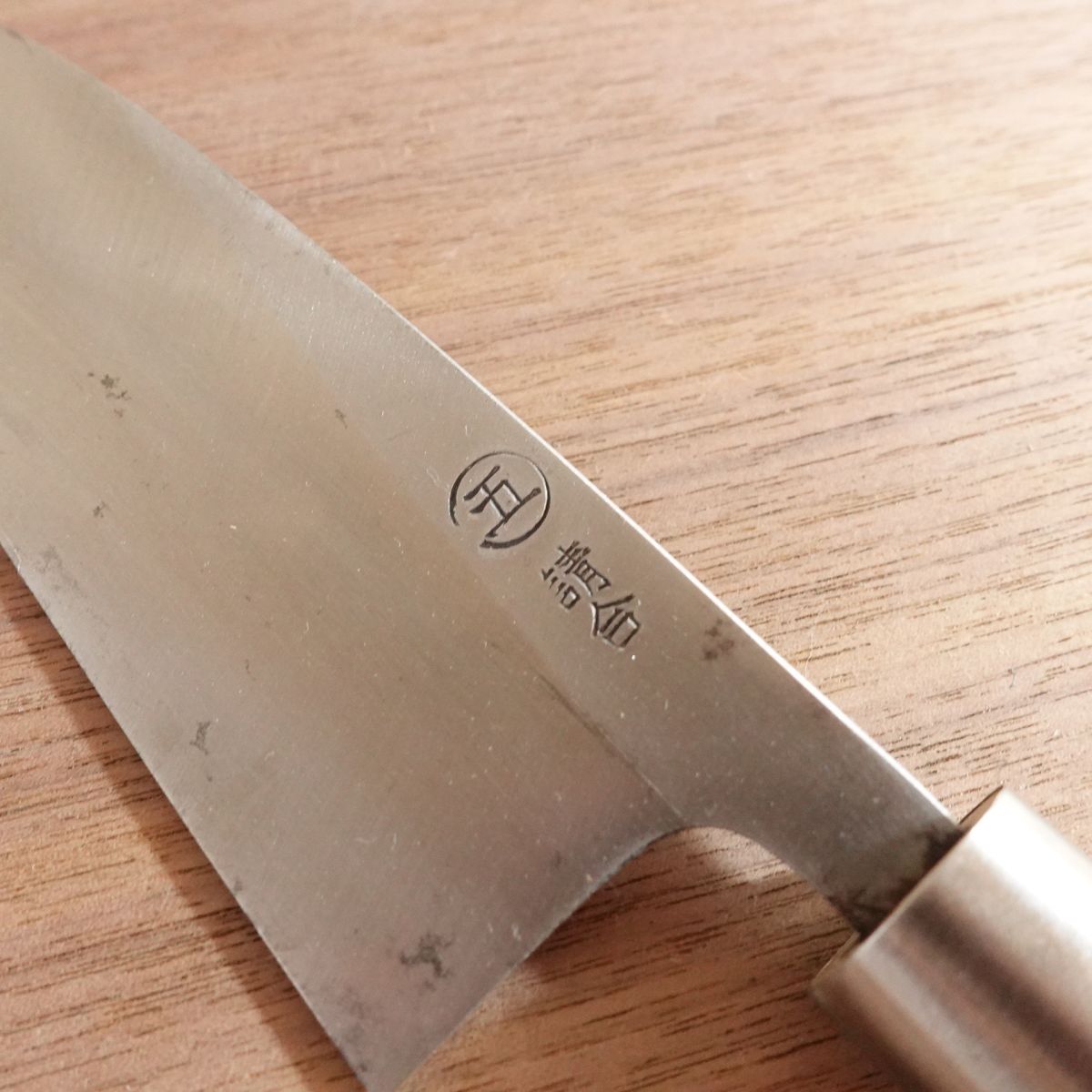 Marugo Deba Messer, geschliffen, Marugo, garantiert, Karbonstahl, einseitiger Anschliff, 150mm