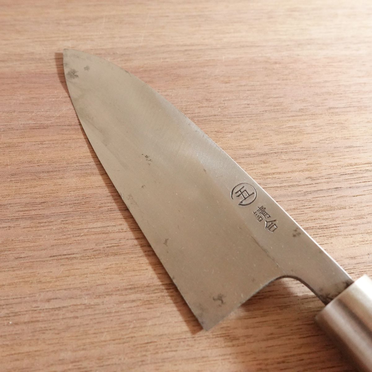 Marugo Deba Messer, geschliffen, Marugo, garantiert, Karbonstahl, einseitiger Anschliff, 150mm