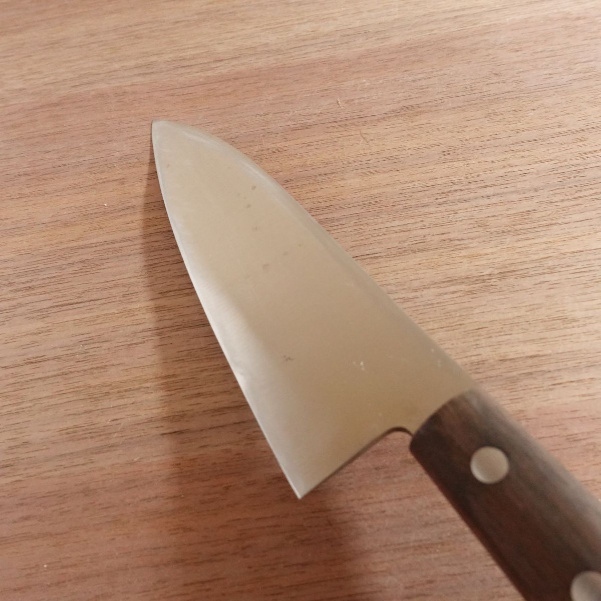 Ginso Ai-Deba Knife, Sharpened, Stainless Steel, Kaicut, Thin, 160mm